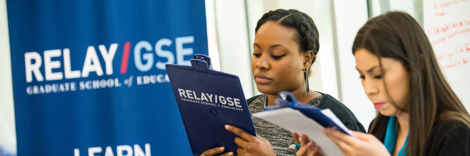 Relay Graduate School of Education banner