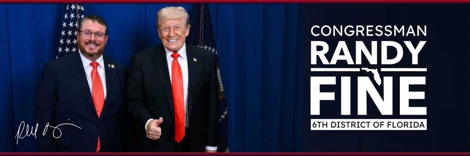 Congressman Randy Fine banner