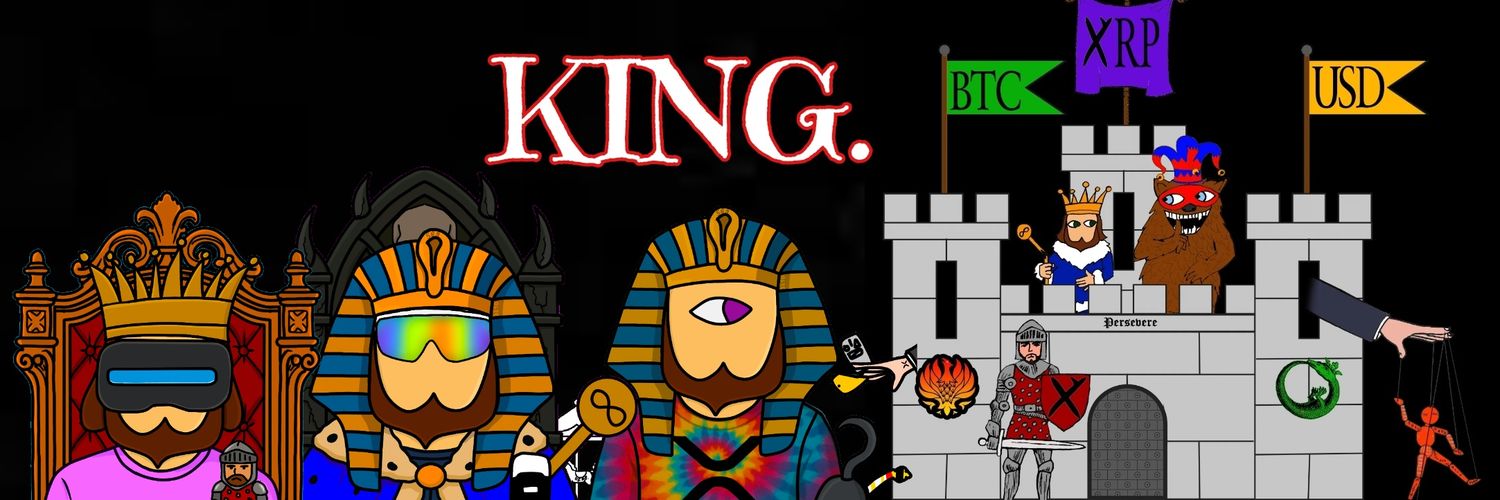 KING. banner
