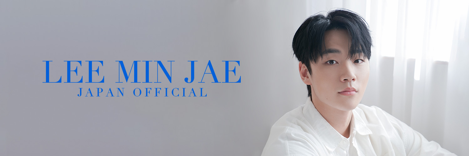 LEE MIN JAE JAPAN OFFICIAL banner