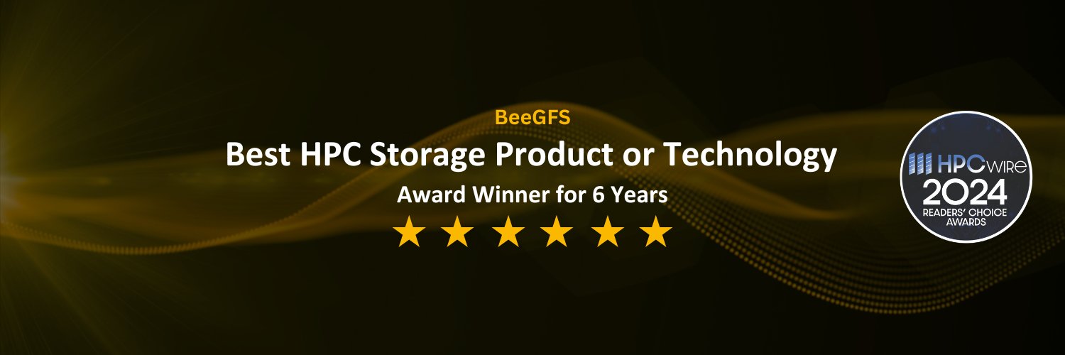BeeGFS - The leading Parallel File System banner