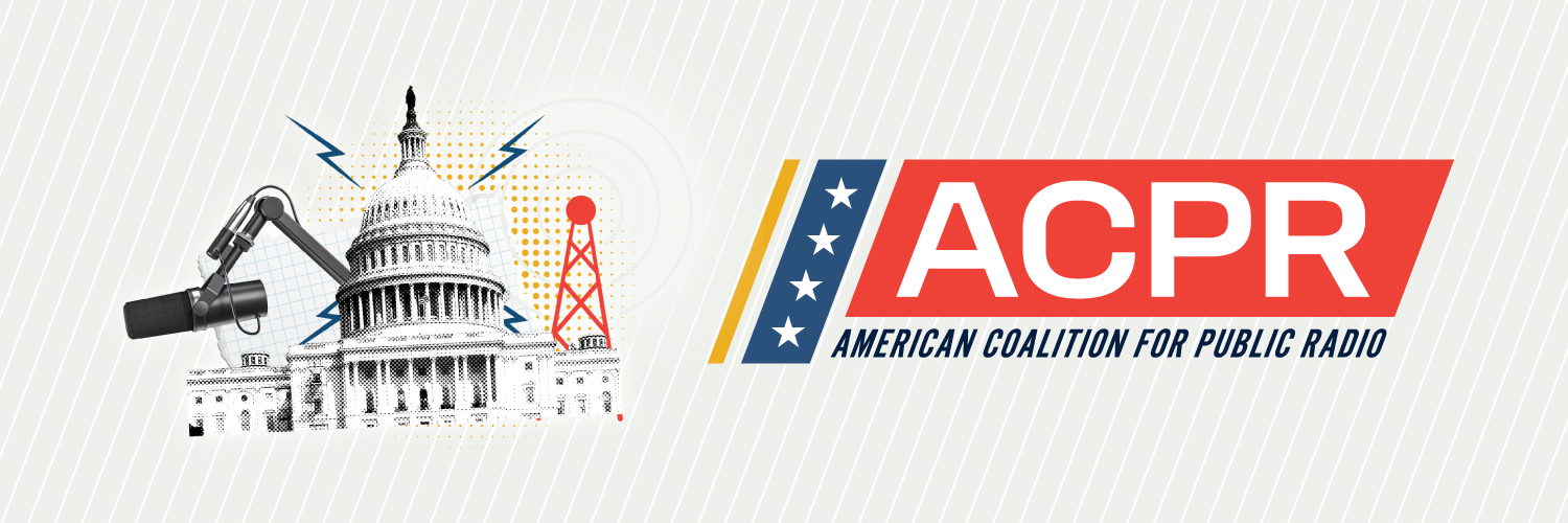 American Coalition for Public Radio banner