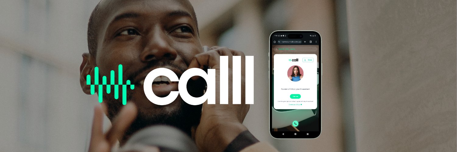 Calll.AI banner
