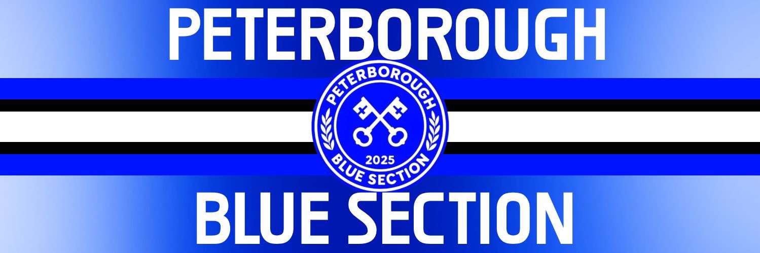 Blue Section banner