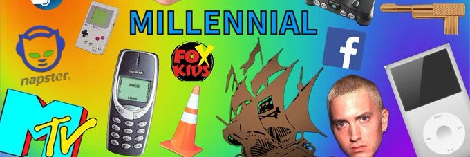 millennial on sol's banner