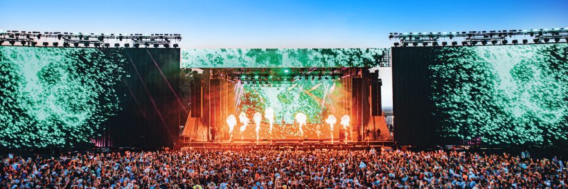 Pepsi MAX presents Creamfields banner