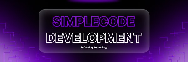 SimpleCode_D Profile Banner