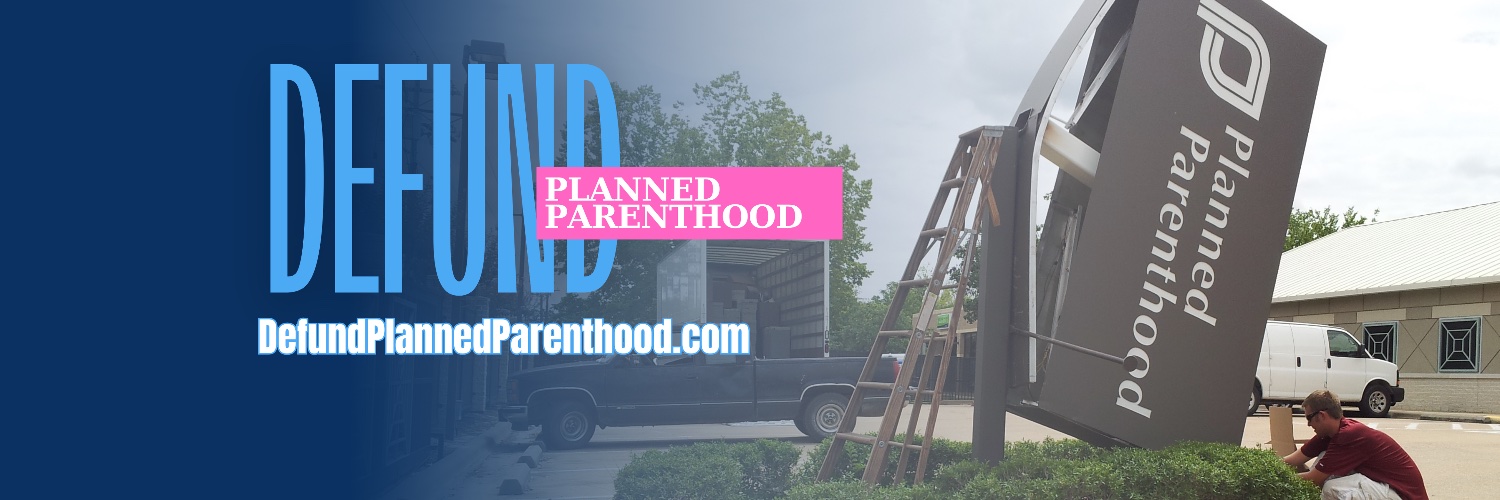 40 Days for Life's banner