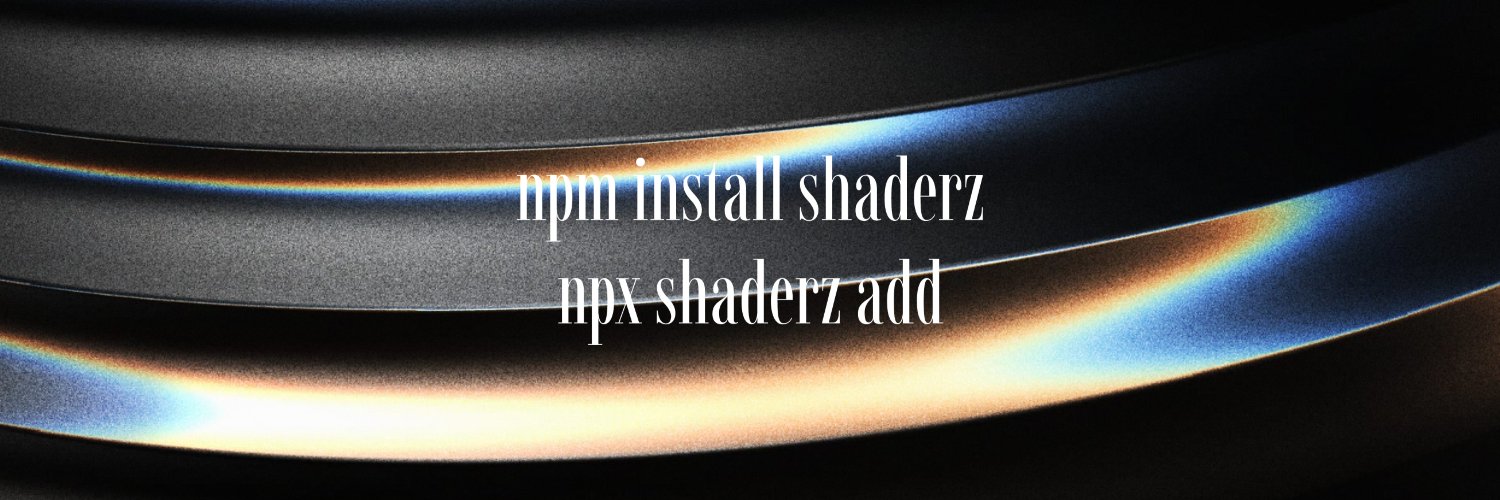 shaderz.xyz (@shaderzinc) / Posts / X