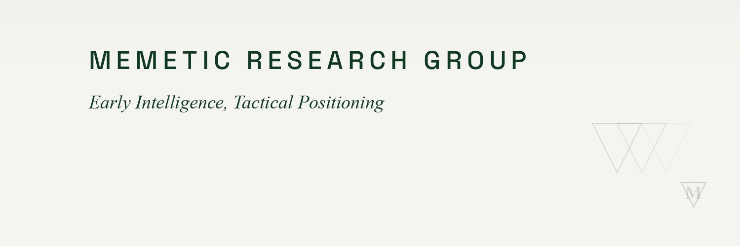 Memetic Research Group (MRG)'s banner