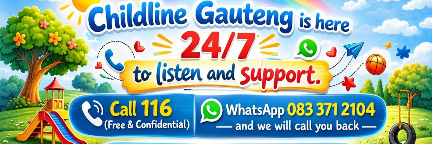 Childline Gauteng banner