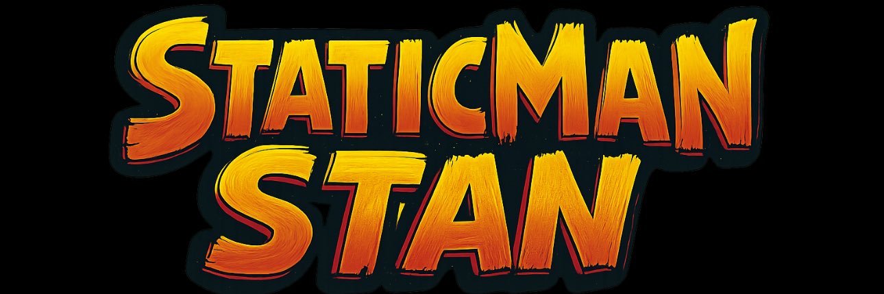 Static Man Stan banner