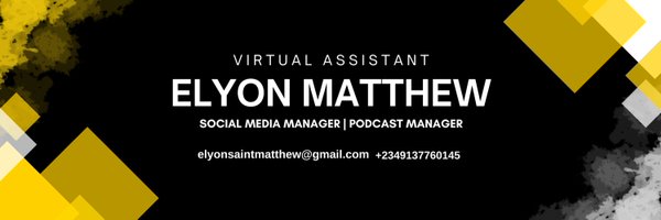 ElyonMatthew Profile Banner