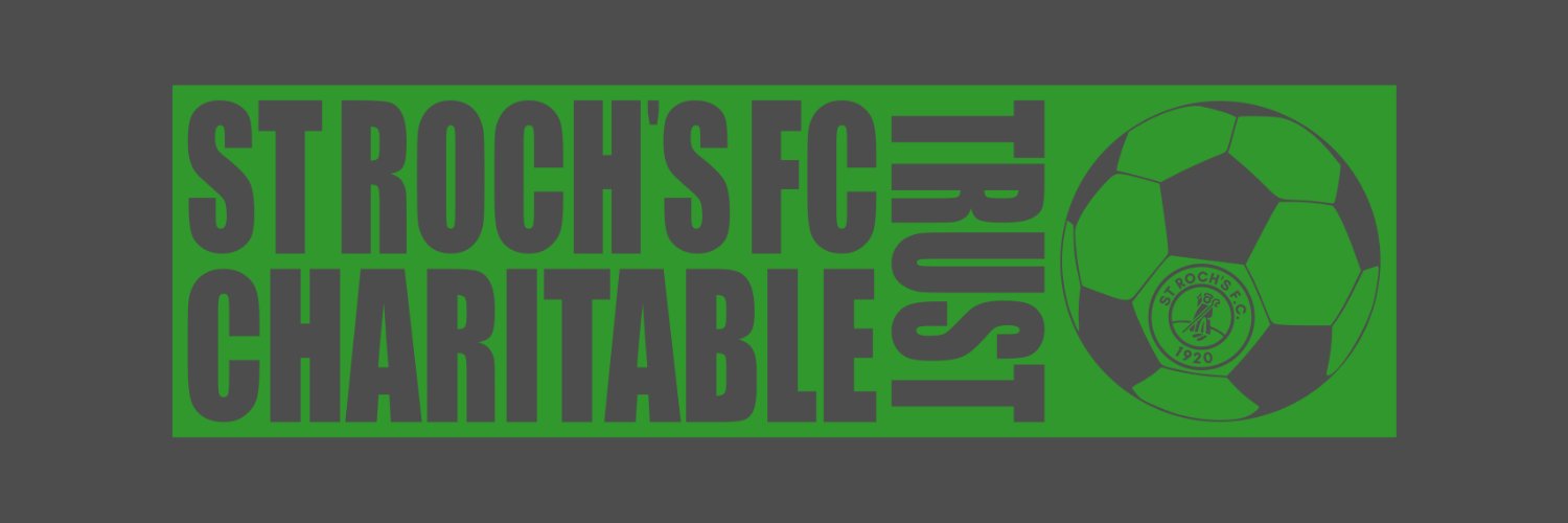St Roch's FC Charitable Trust banner