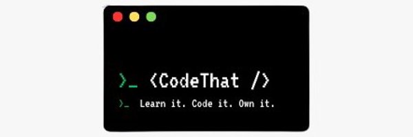 CodeThatHQ Profile Banner