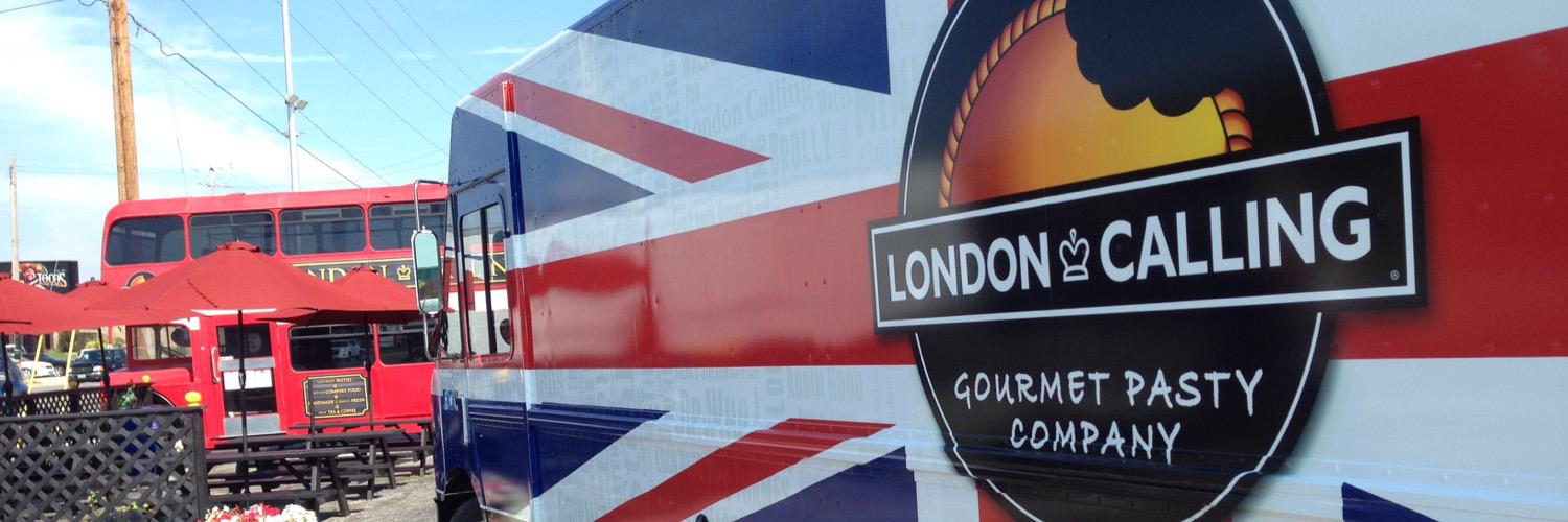 London Calling Pasty Company banner