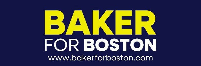 Frank Baker (Baker For Boston) banner