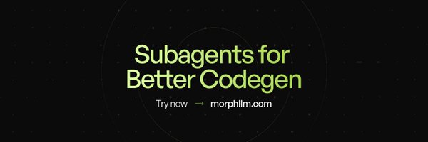 morphllm Profile Banner