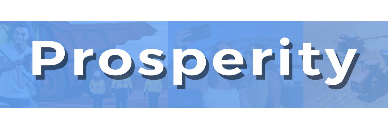 Prosperity Australia's banner