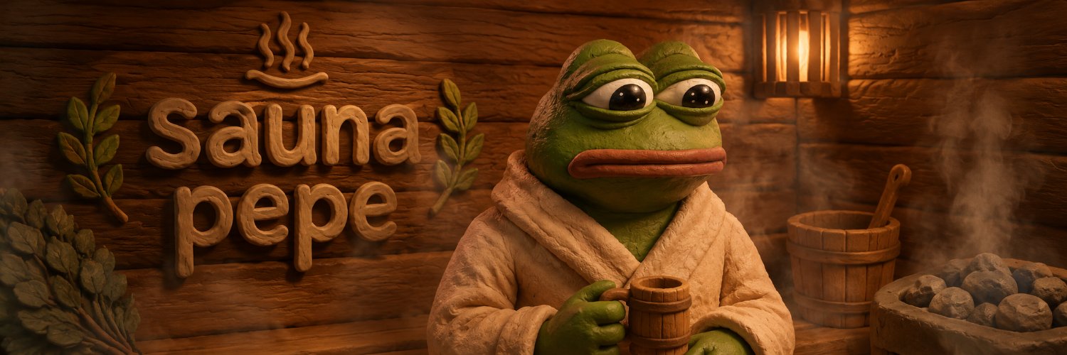 SaunaPepe's profile banner image
