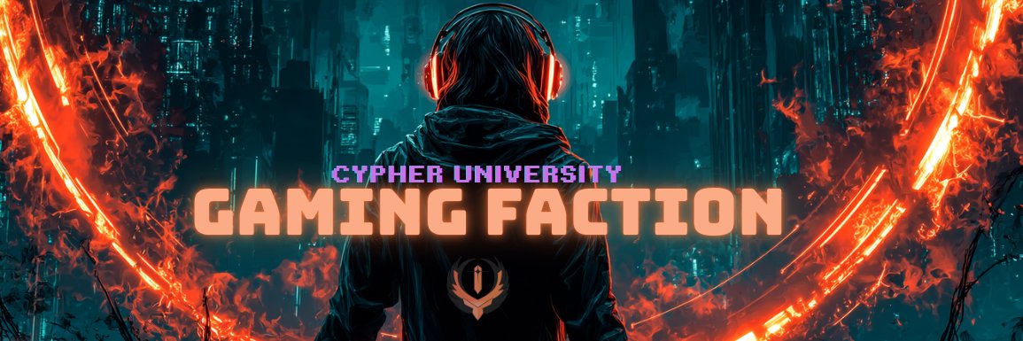 CypherUNI: Gaming banner