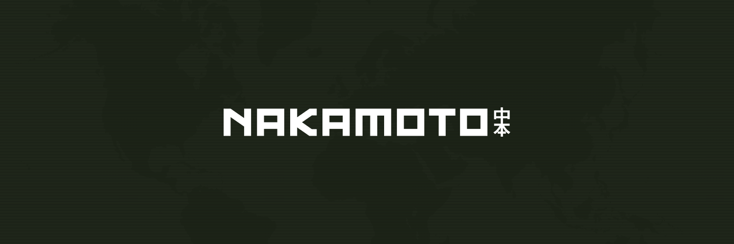 Twitter banner for @nakamoto