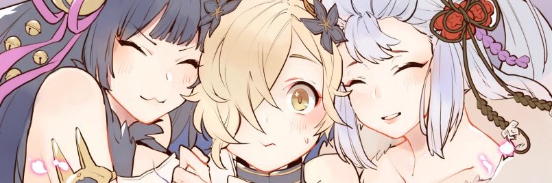 Cafe Cutie boys~ Make your stay a good one~ banner