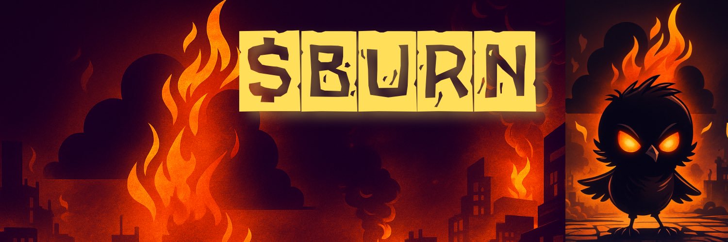 $BURN on SOL banner
