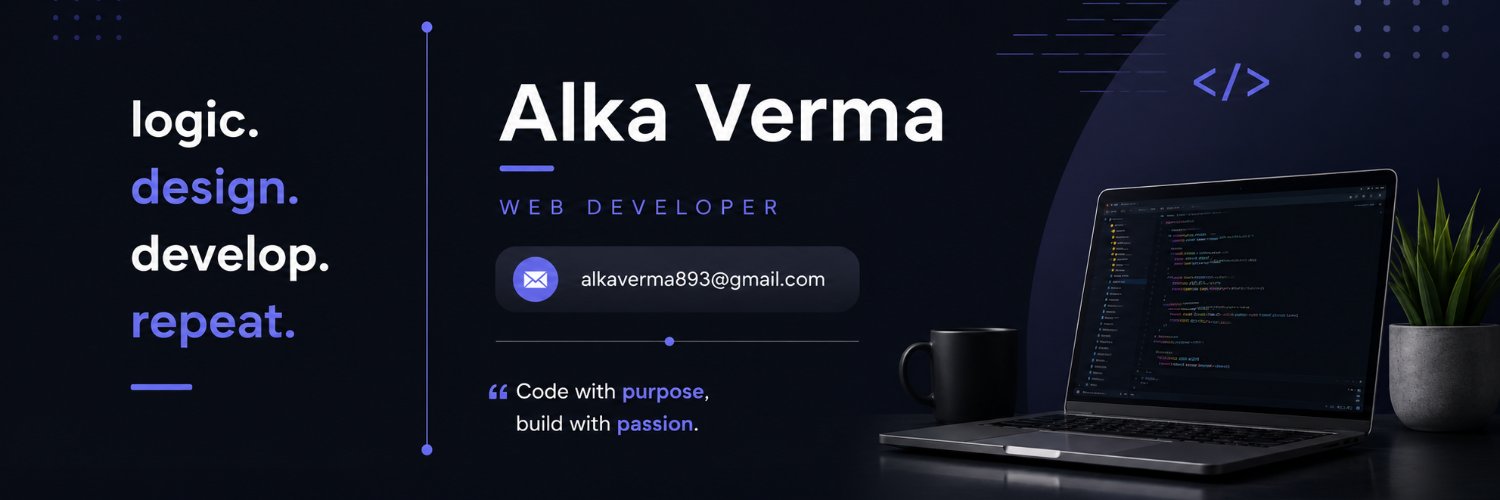 Alka Verma banner