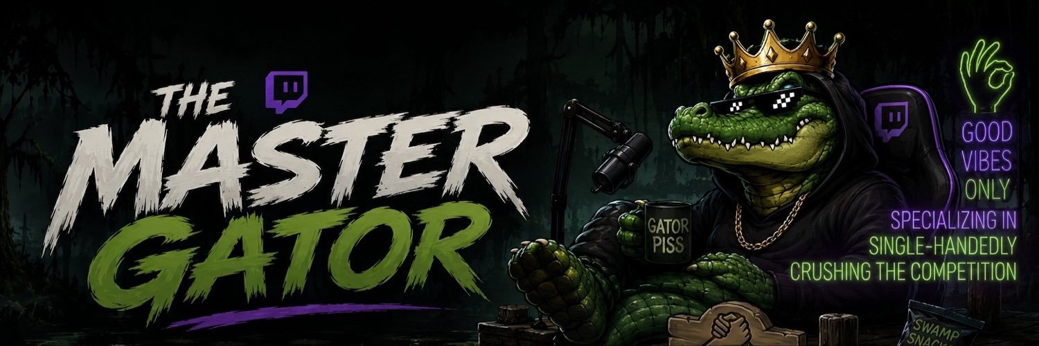 DaMasterGator's profile banner image