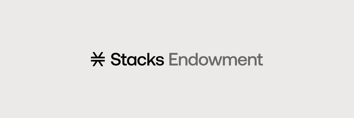 Stacks Endowment banner