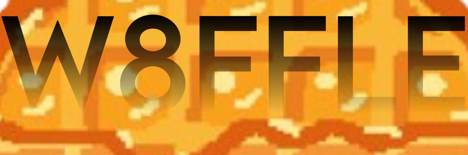 W8FFLE (Waffle-human Vtuber🧇) banner