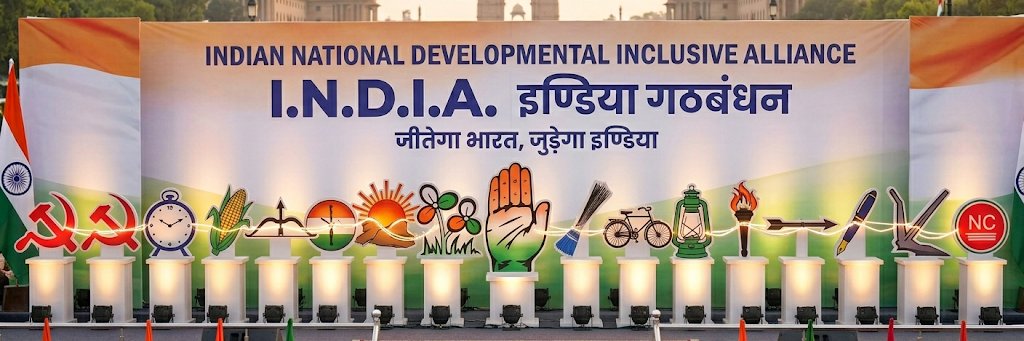 INDIA Alliance 🇮🇳 banner