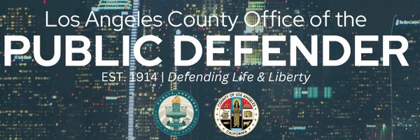 LA County Public Defender's Office Profile Banner