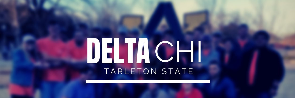 Tarleton Delta Chi banner