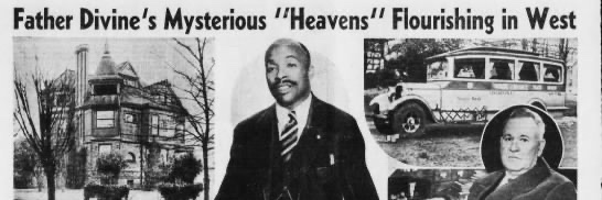 Reverend Major Jealous Divine, Esq. banner