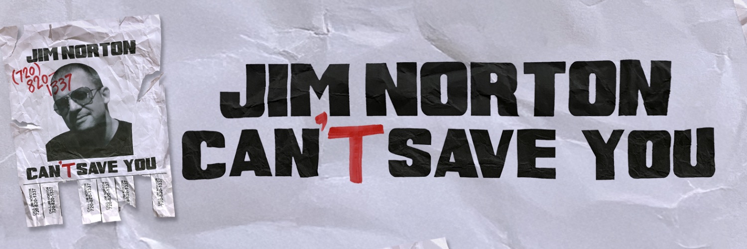 Jim Norton's banner