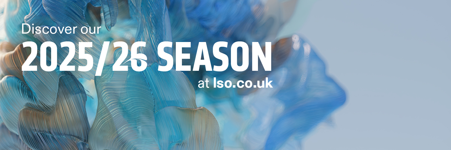 London Symphony Orchestra's banner