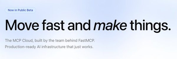 fastmcp Profile Banner