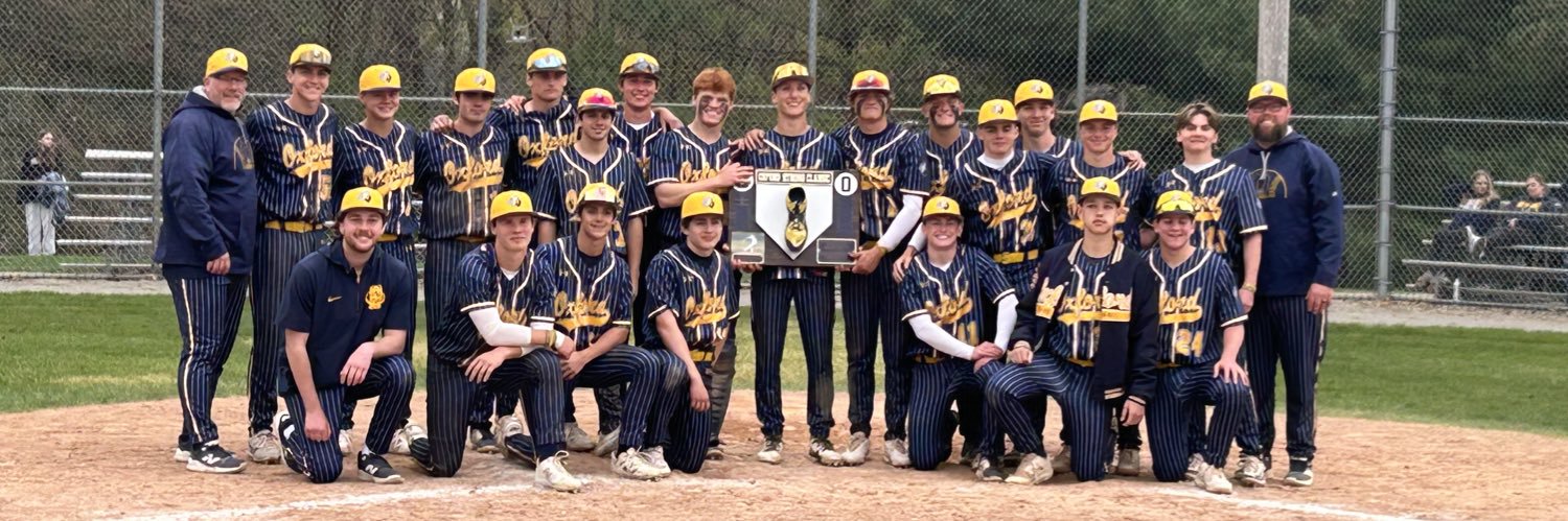 Oxford HS Baseball banner