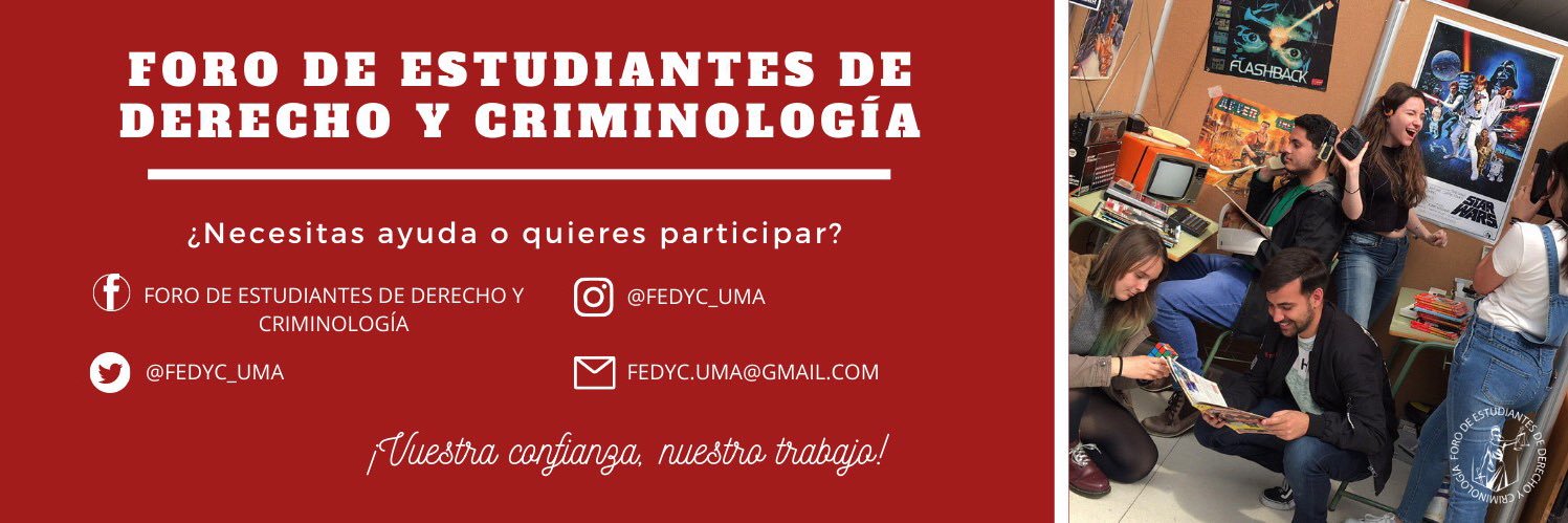 Foro Derecho y Criminología banner