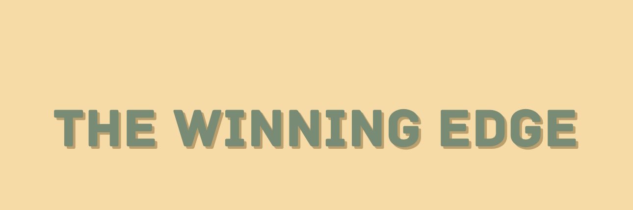 The Winning Edge banner
