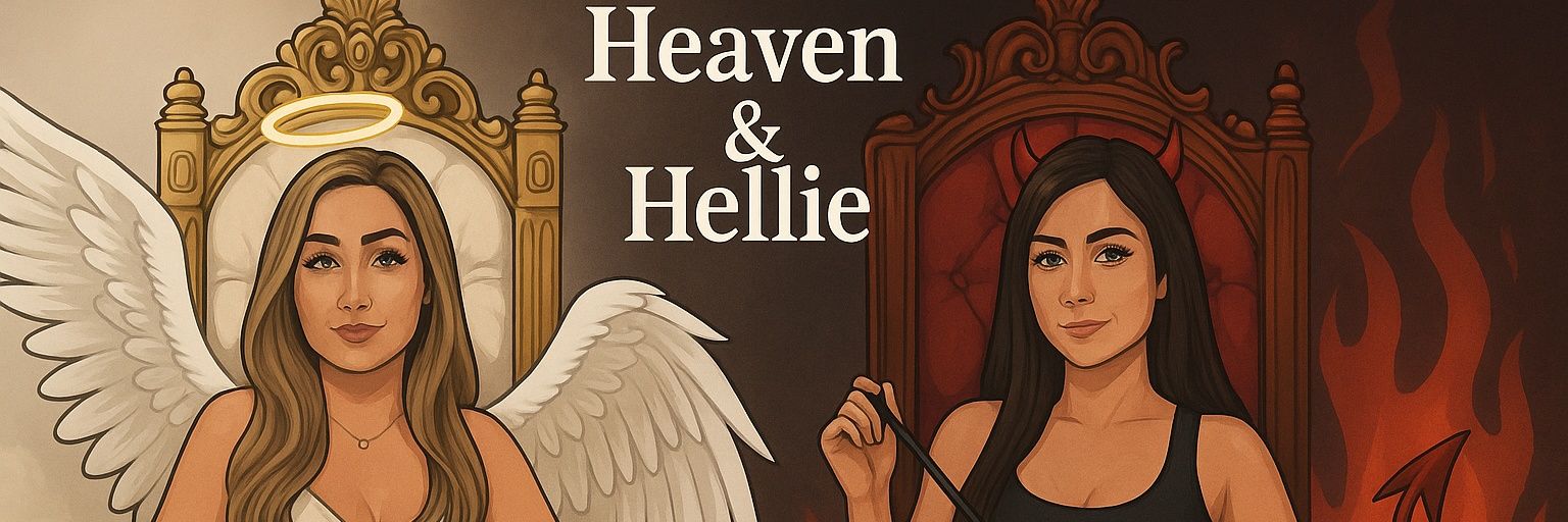 Heaven & Hellie | Twin Content banner