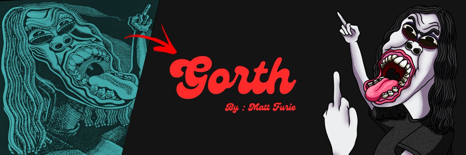 Gorth by Matt Furie banner