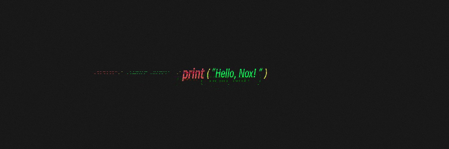 NOX⚡️'s banner