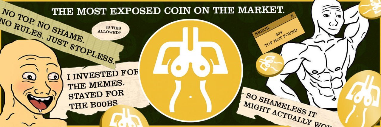 TOPLESS COIN banner