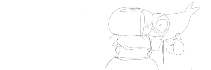 🦐AngryFossil!🐚 posting📫 banner