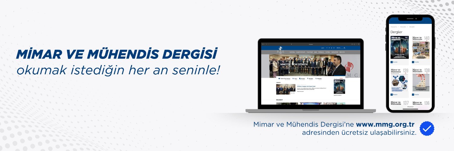 Mimar ve Mühendis Dergisi banner