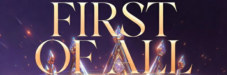 first of all banner