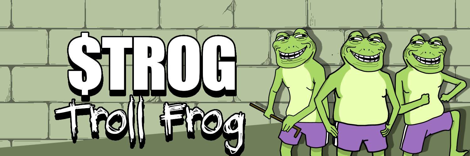 Troll Frog $TROG banner
